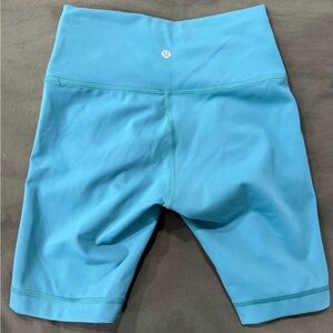 lululemon athletica Teal Bike Shorts